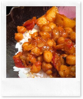 Chickpea and Potato Curry