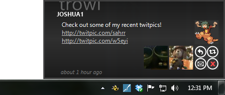 Trowl Display Example